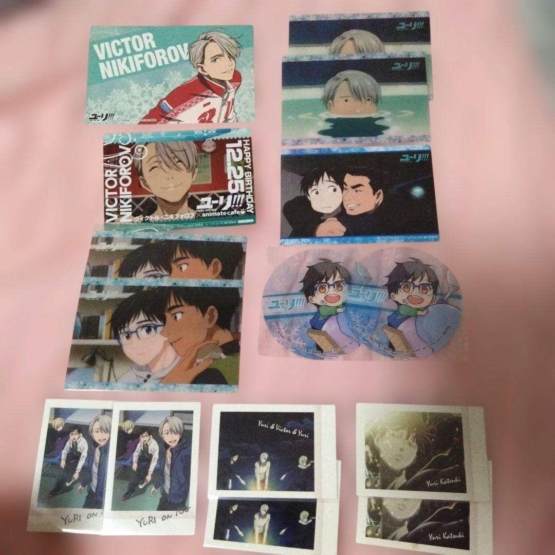 ユーリ!!! on ICE　バースデー ブロマイド ぱしゃこれ