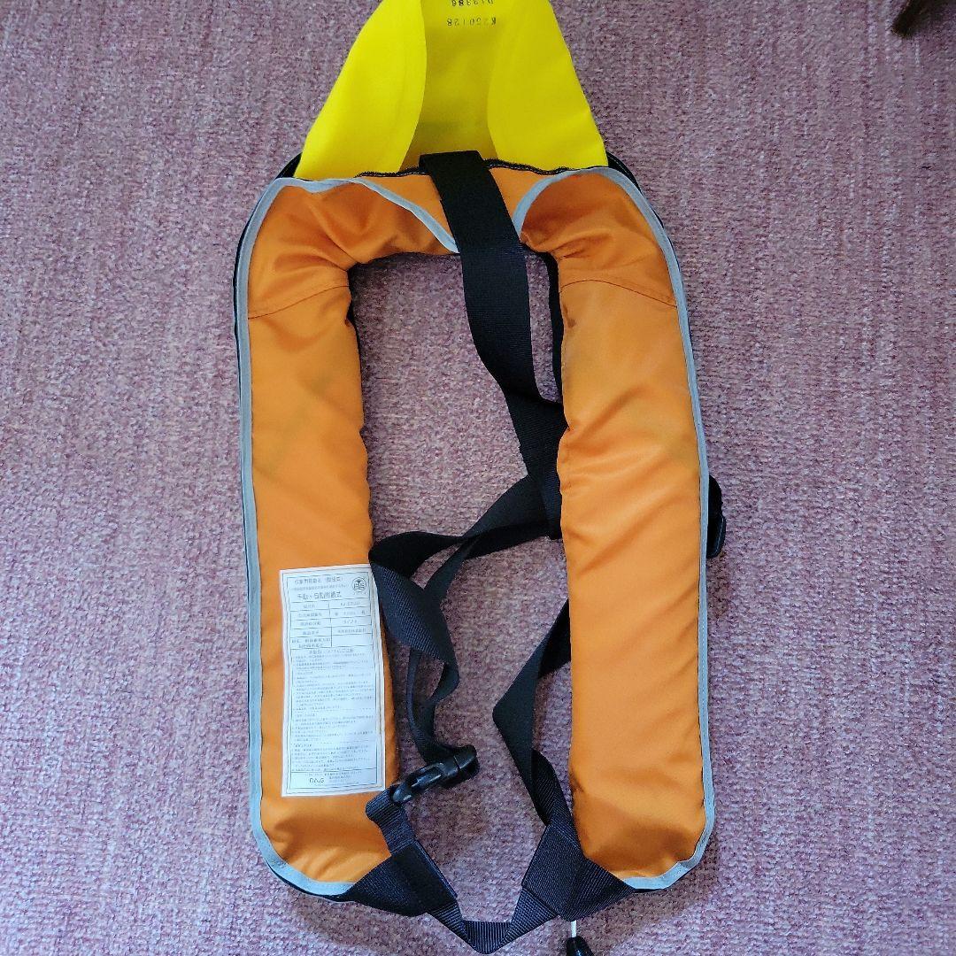 桜マーク 救命胴衣 ライフジャケット 手動+自動膨張式 東洋物産エスパーダ