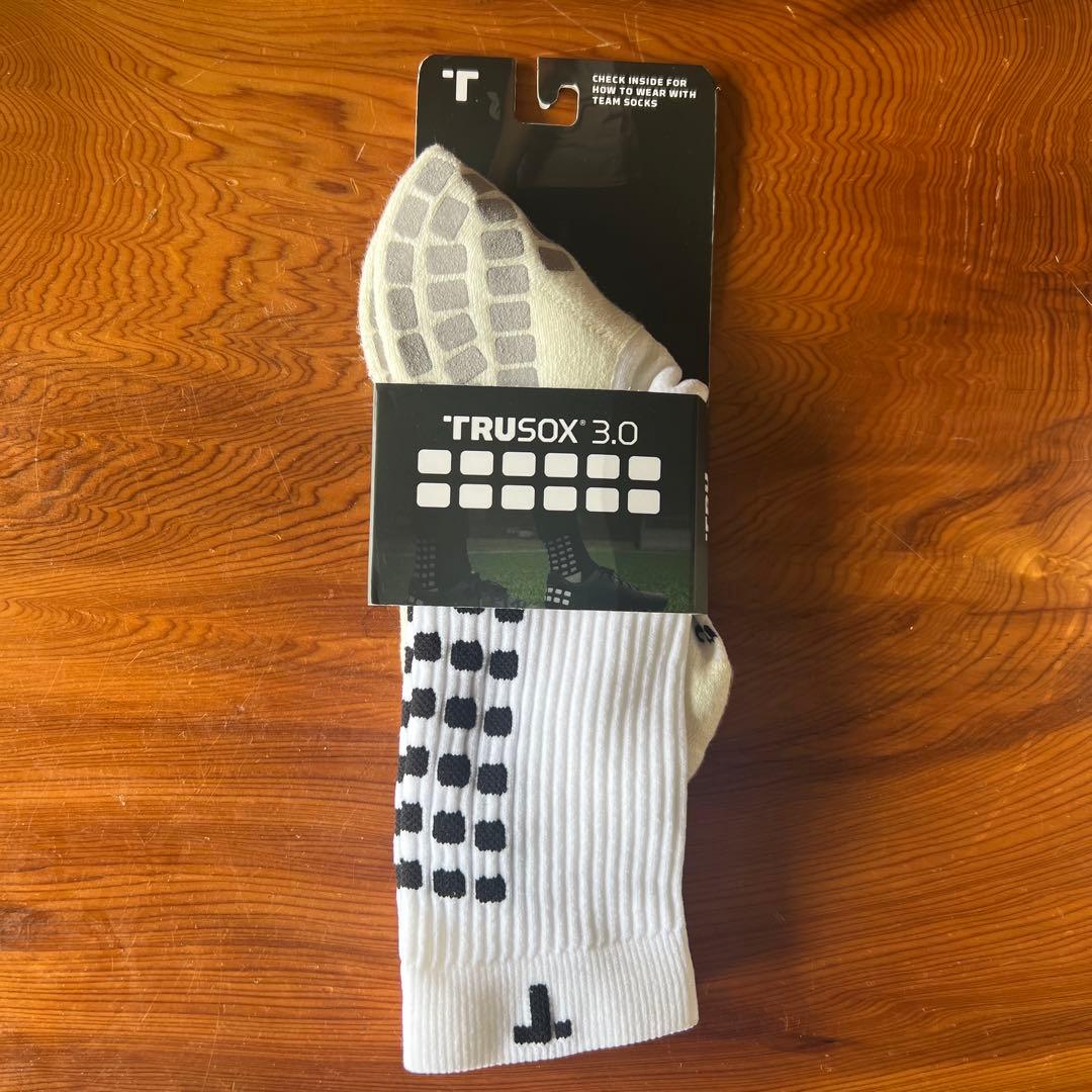 トゥルーソックス　TRUSOX3.0 白 新品未使用 グリップソックス25-27