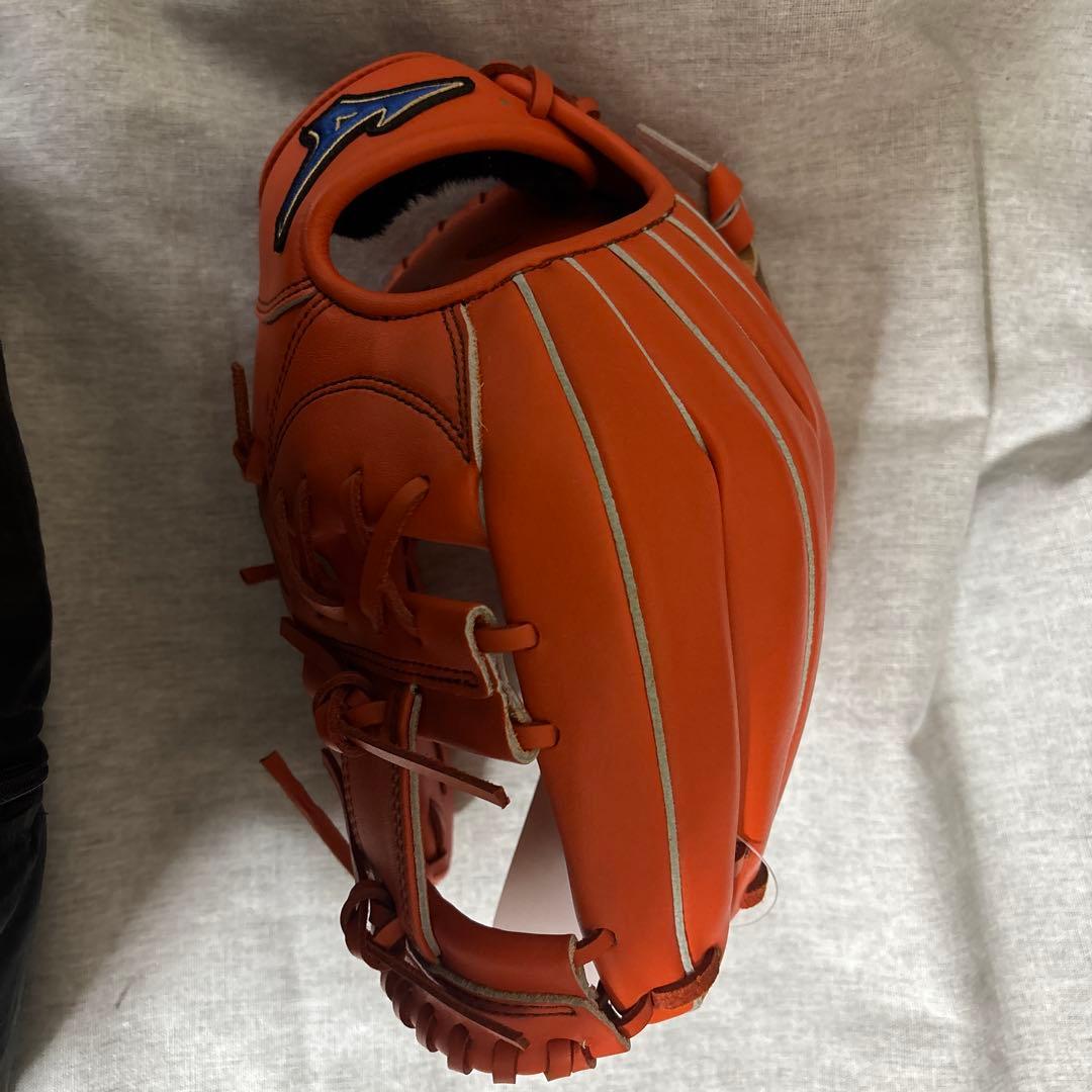 未使用　ミズノプロ　宮本慎也 引退試合記念モデル　グローブ 一般軟式 内野手　右