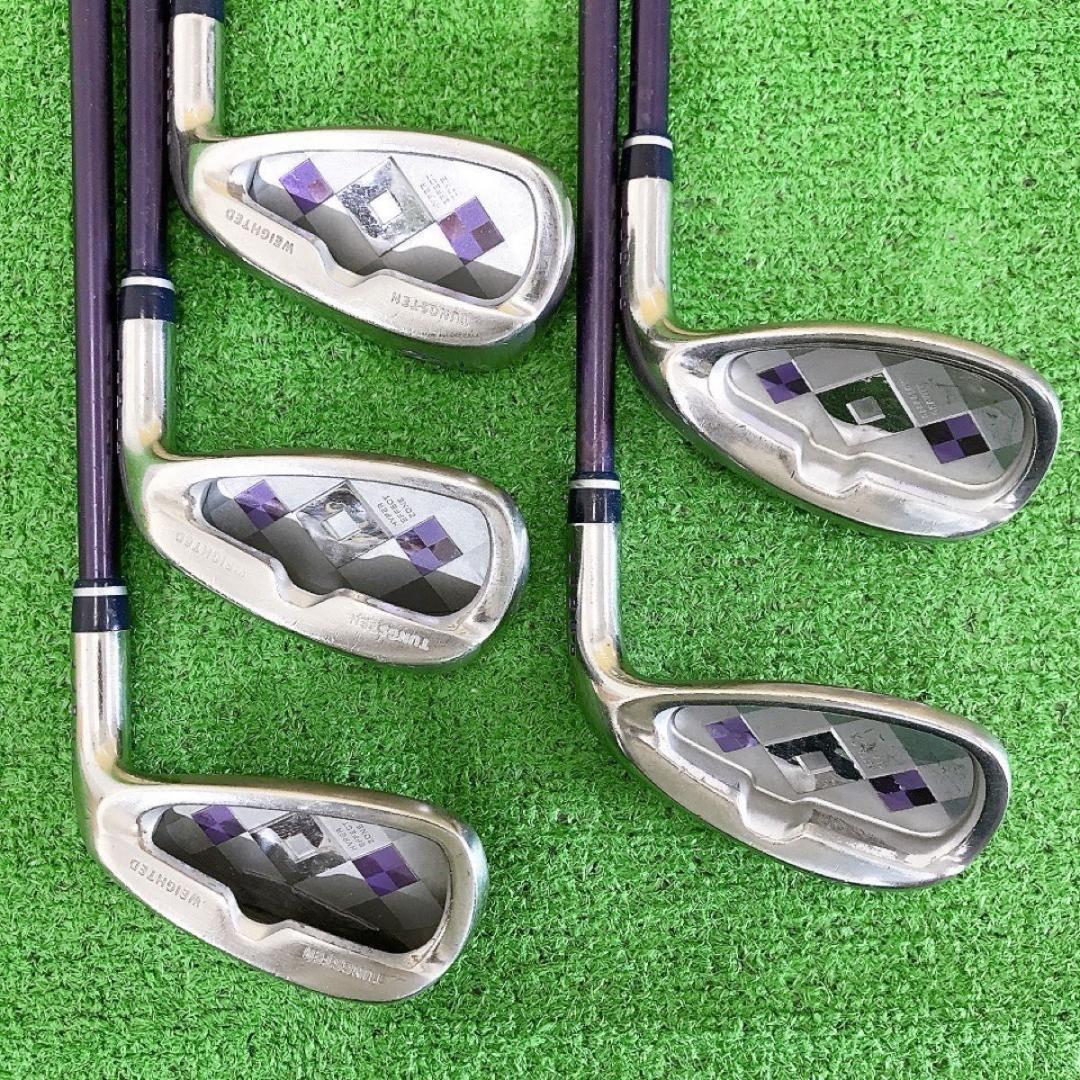 ツ08★オノフ5本レディースアイアンセット LP-414I ONOFF LADY