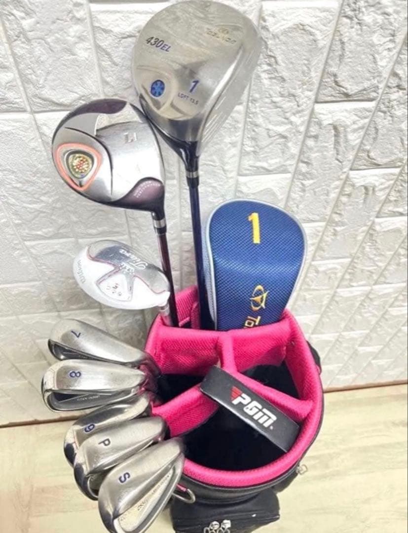 初心者おすすめ レディース ゴルフクラブセット フルセット ウィルソン バック付