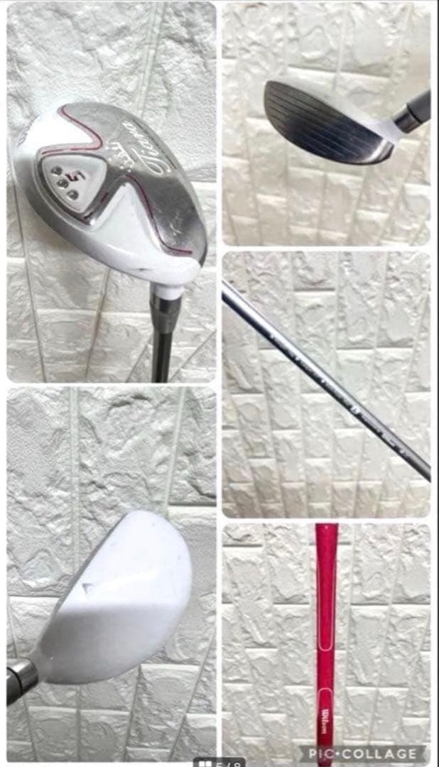 初心者おすすめ レディース ゴルフクラブセット フルセット ウィルソン バック付