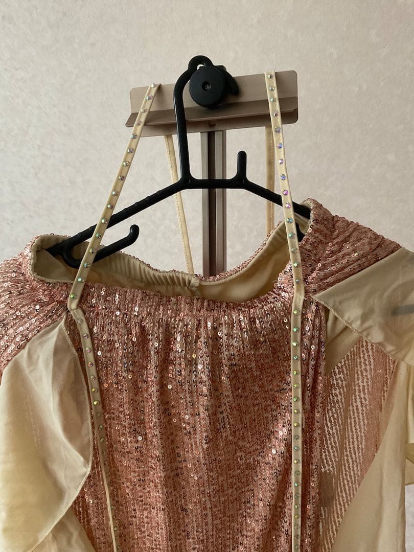 XLサイズ ベリーダンス セットアップ スパンコール