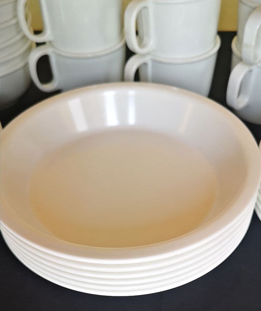 ♥️キャンプ用品♥️メラミン製食器 ５種類 各６枚 セット