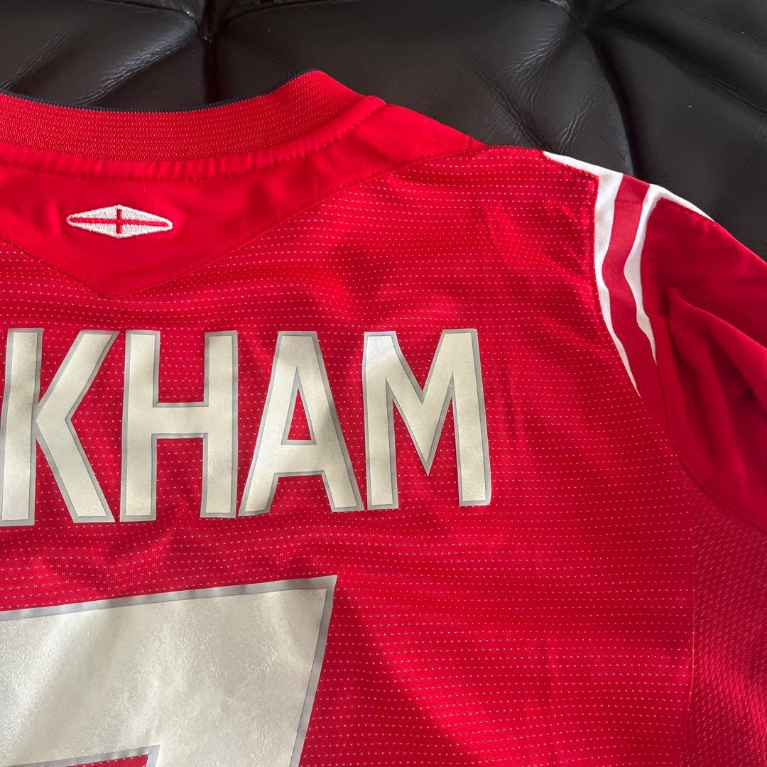 ベッカム　ユニホーム　イングランド代表 7番 長袖　M カッコイイ♪