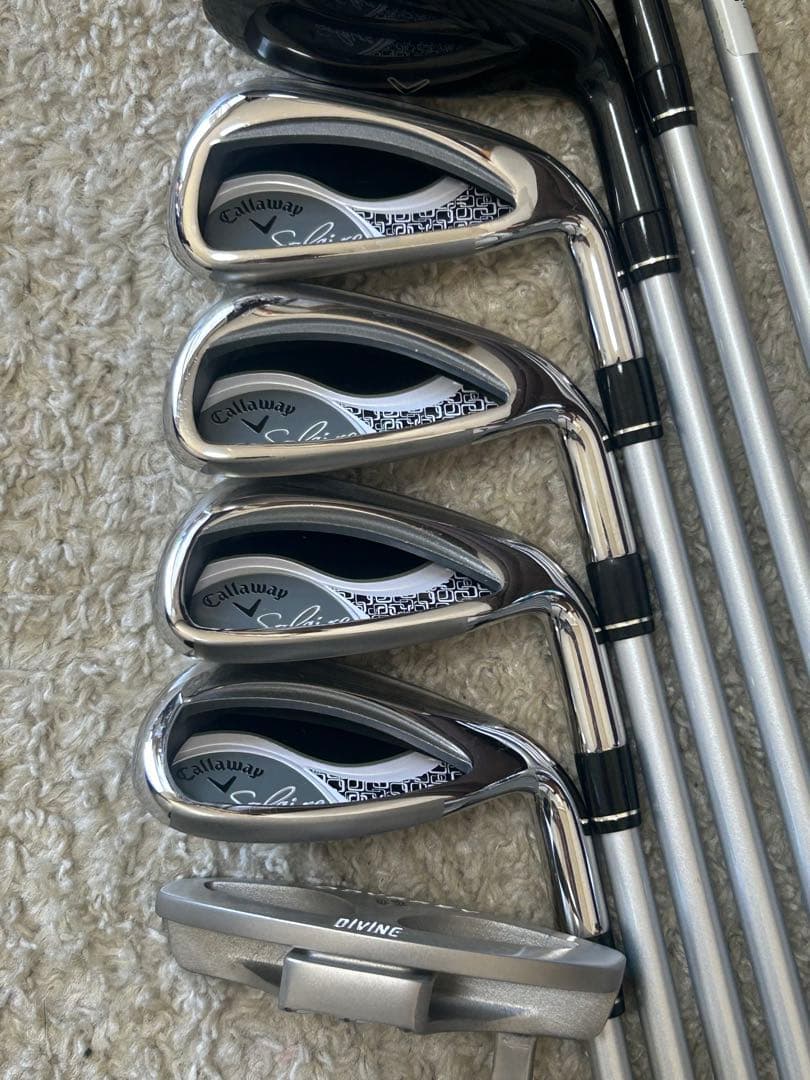 美品　初心者にオススメ！！　レディース　キャロウェイ　ソレイル　8本セット