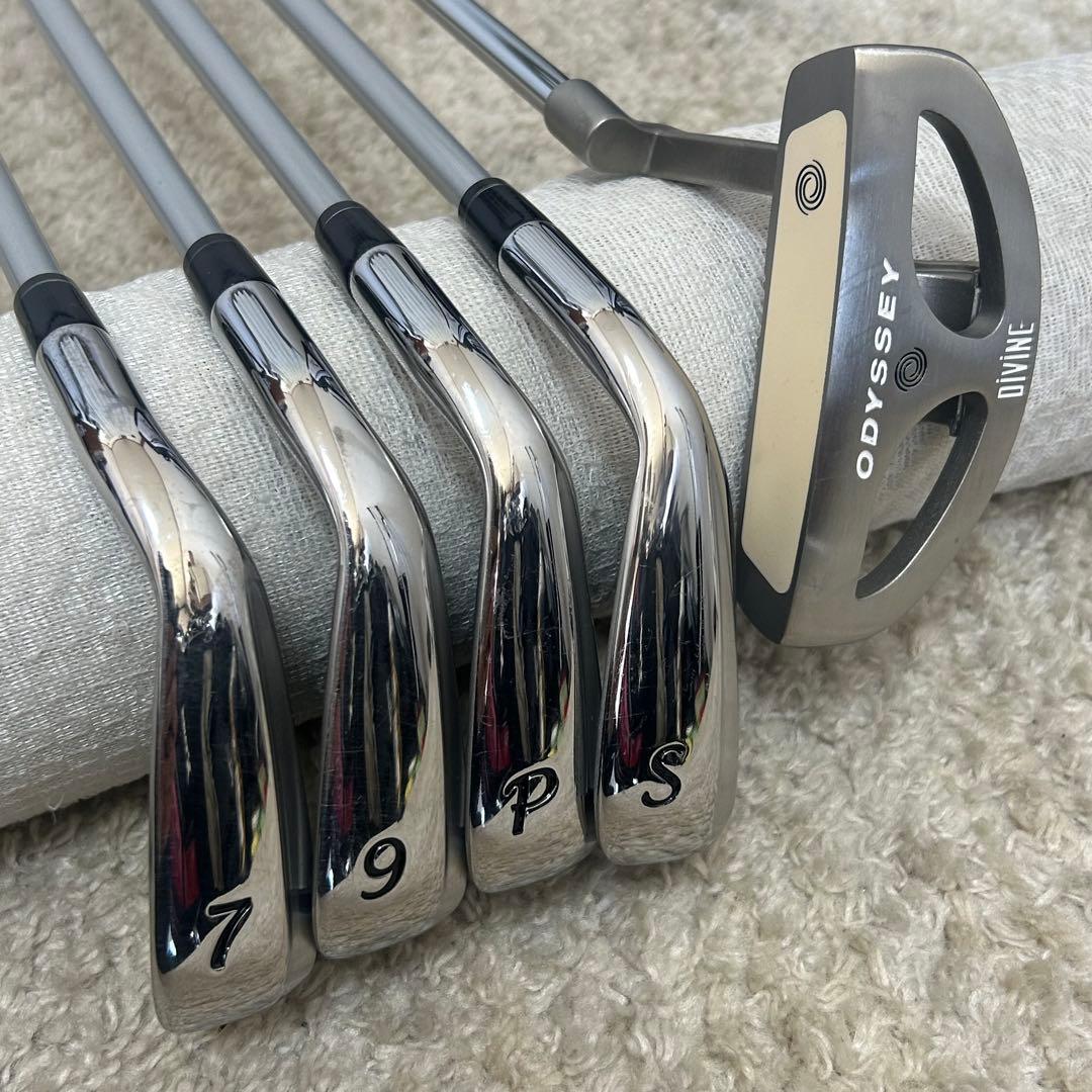 美品　初心者にオススメ！！　レディース　キャロウェイ　ソレイル　8本セット