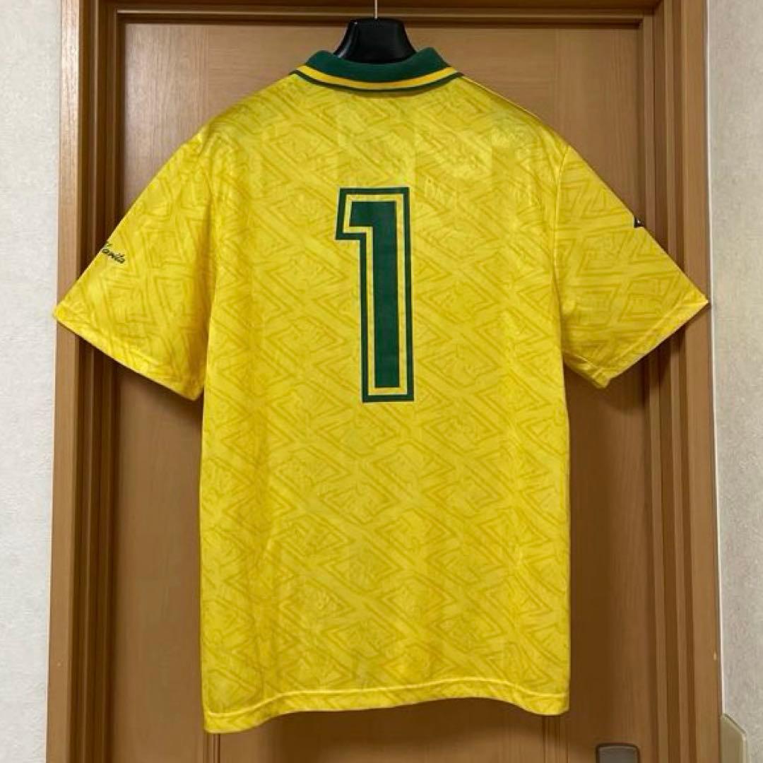 ビンテージ 90s ブラジル代表 ゲームシャツ ユニフォーム イングランド製