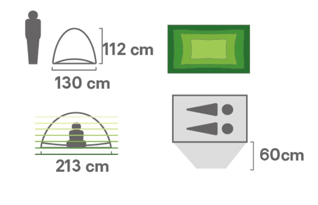 【新品】NEMO ATOM OSMO 2P マーシュ アトム オズモ2P