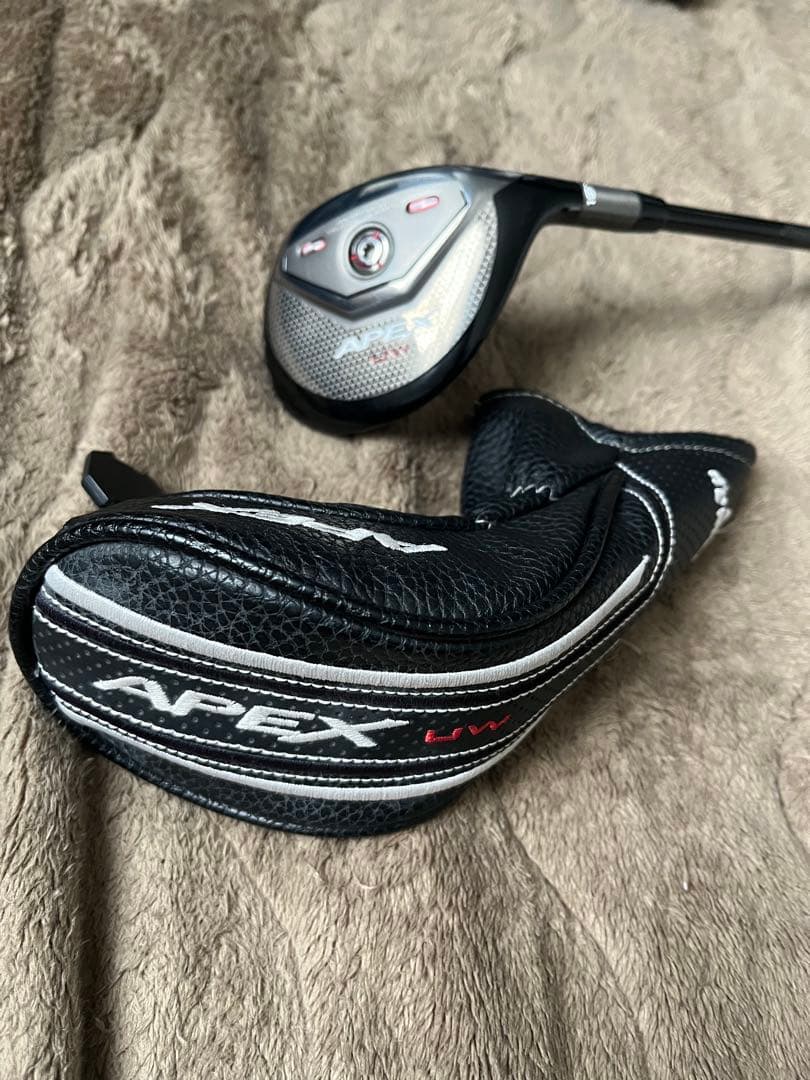 【美品】キャロウェイ　APEX UW 19° 41インチ ヘッドカバー付