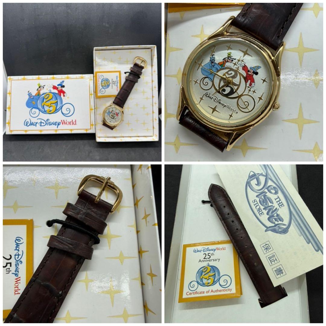 ディズニーウォッチ　DWD 腕時計　メンズ　レディース　クォーツ　25周年