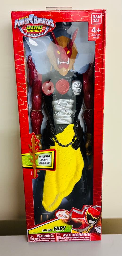 パワーレンジャー版　怒りの戦騎ドゴルド 獣電戦隊キョウリュウジャー