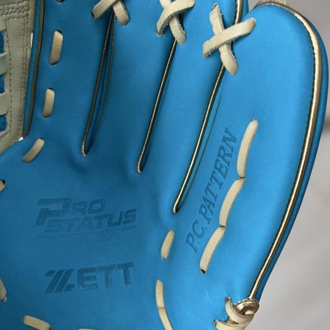 未使用　ZETT PROSTATUS 源田壮亮　オーダーグラブ　グローブ　軟式