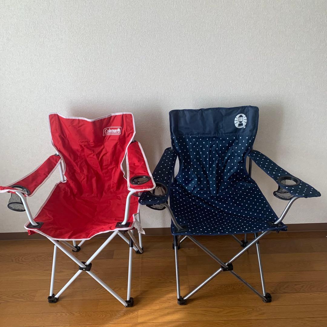 Coleman 2脚セット 折りたたみ式 椅子 チェア