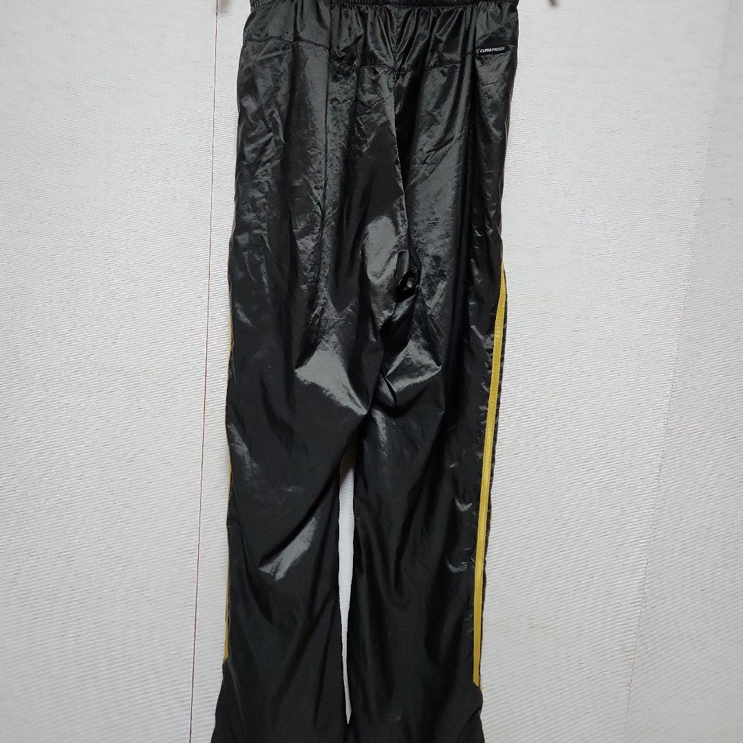 未使用　adidas CU805 ウィンドブレーカー上下 O 黒/黄色