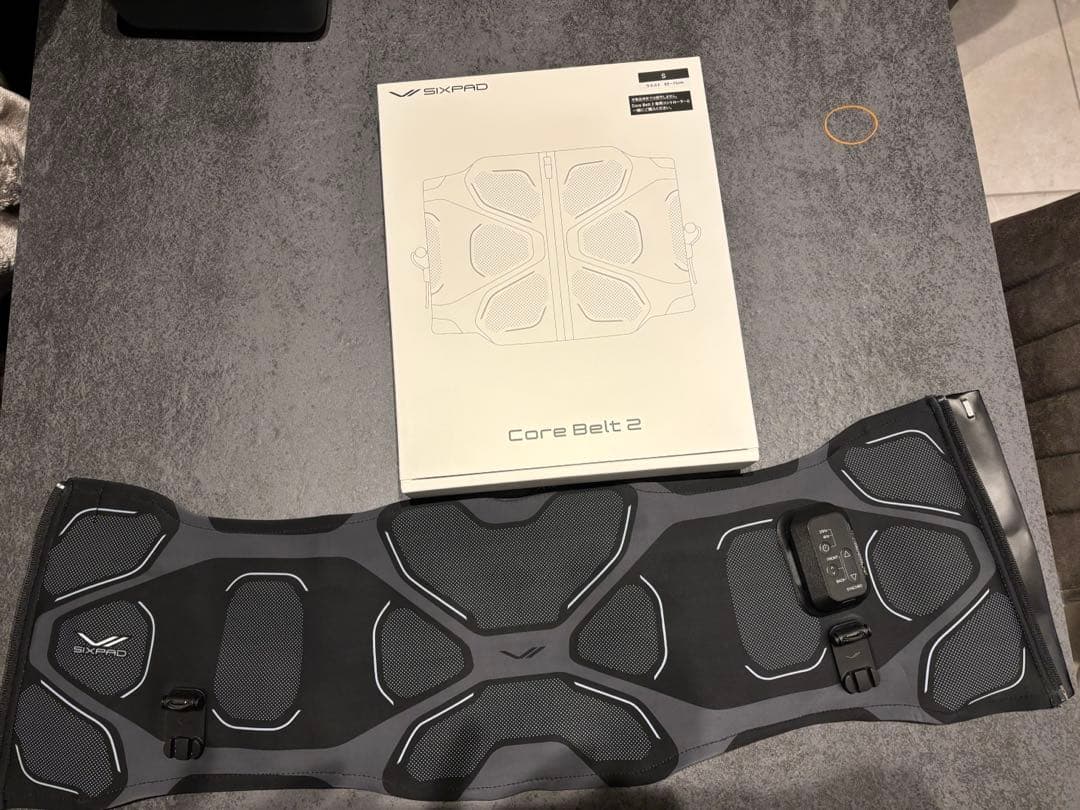 【美品】SIXPAD Core Belt 2 　（Sサイズ）