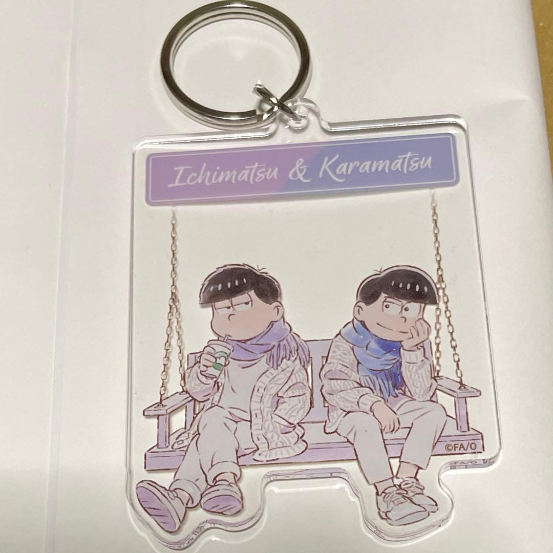 おそ松さん コラボカフェ本舗BLANC ペアアクリルキーホルダー