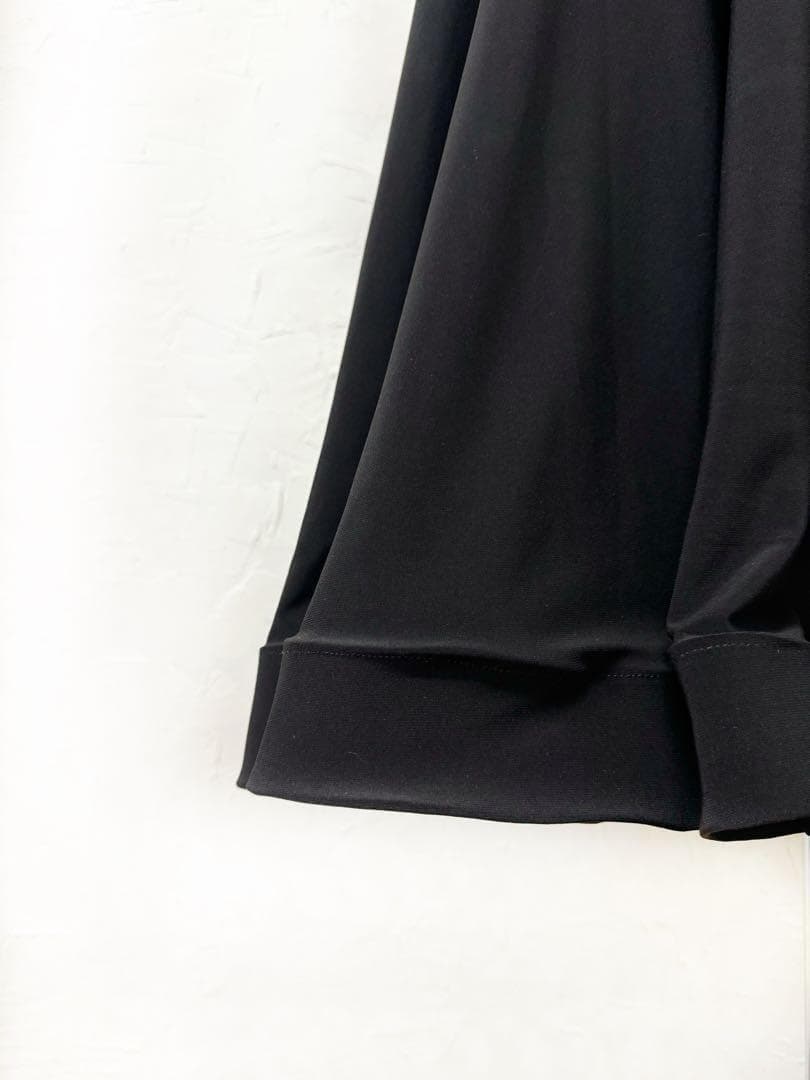 【Lサイズ】新品　黒　エレガントレースワンピース　ドレス黒g016