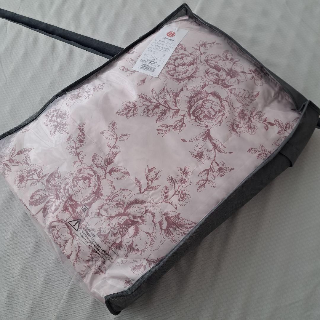 新品 西川 羽毛肌掛け布団 シングル ダウンケット 掛け布団