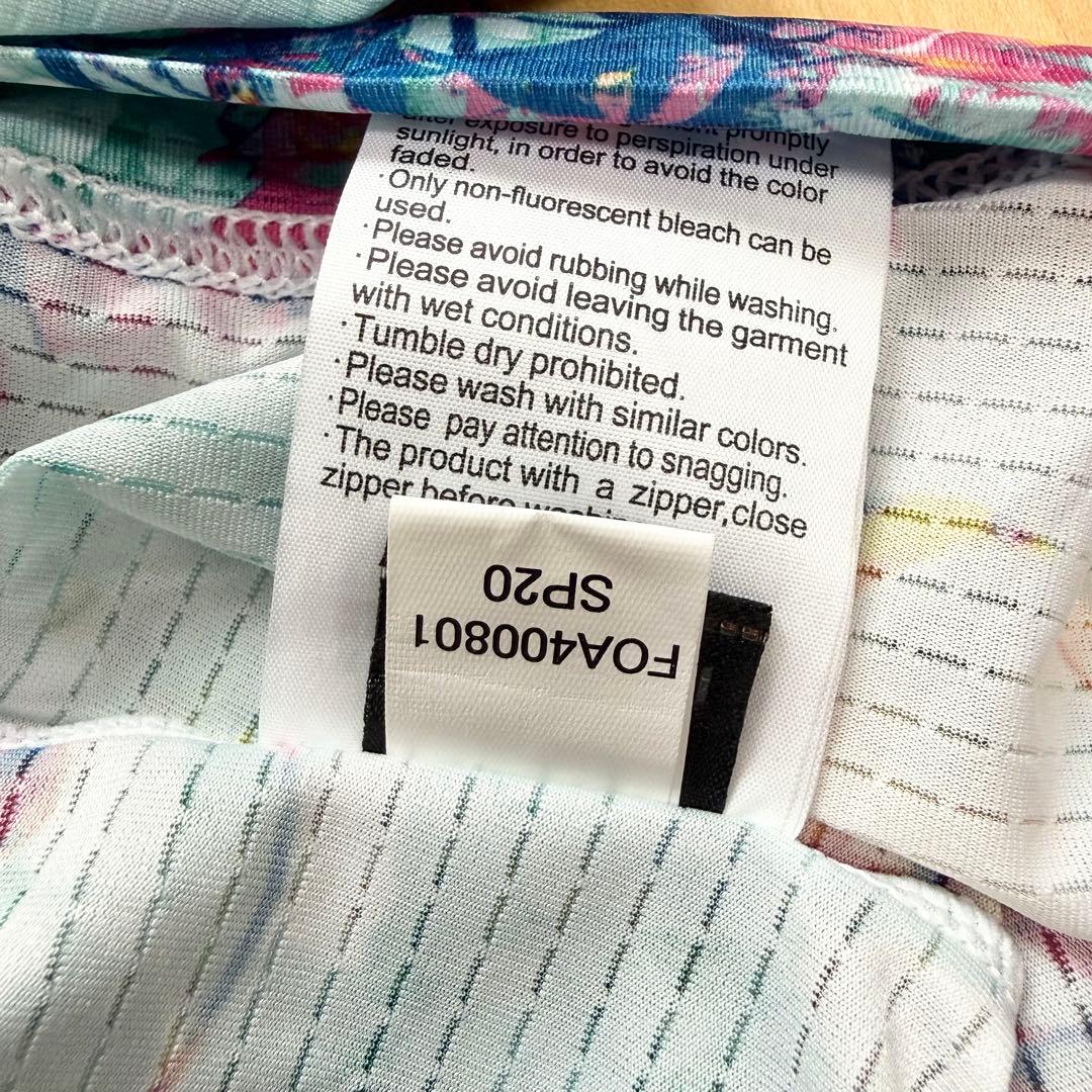 新品 タグ付 オークリー スカル ゴルフ ポロシャツ 花柄 総柄 メッシュ L