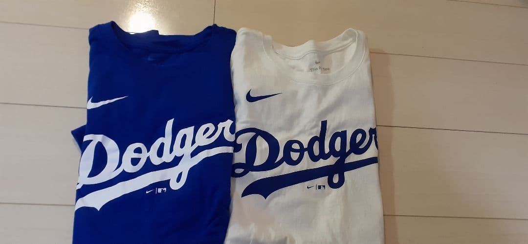 二枚セット)ドジャース NIKE 17大谷翔平 TシャツMLB公式ライセンス商品