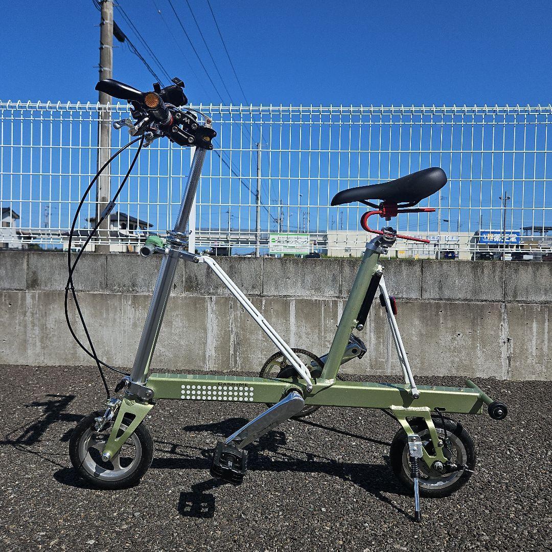 日*こ様 激レア！変速機付き CARRY ME 折り畳み自転車 ソリッドタイヤ