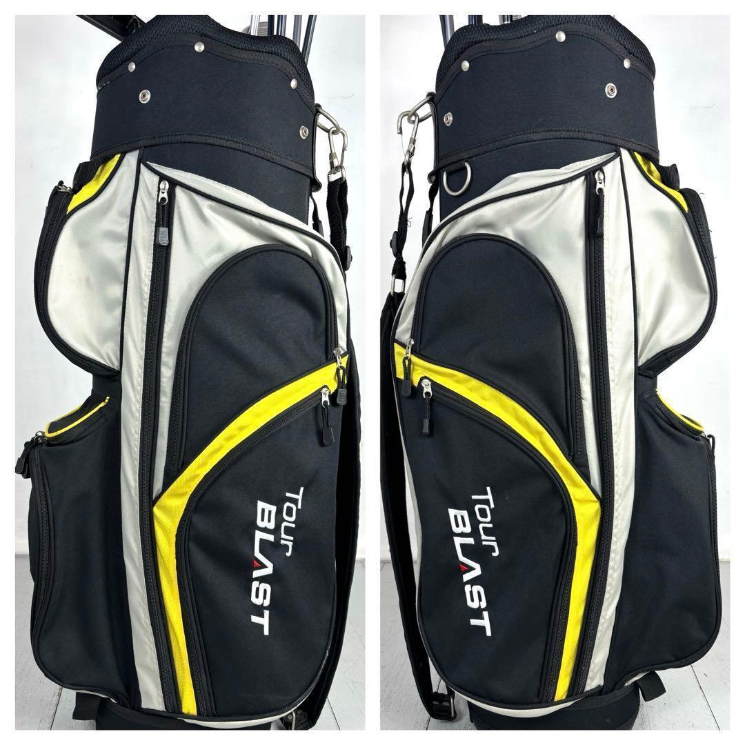 美品キャディバッグ　本格派　メンズゴルフクラブ 　フルセット ホンマ　ゴルフ