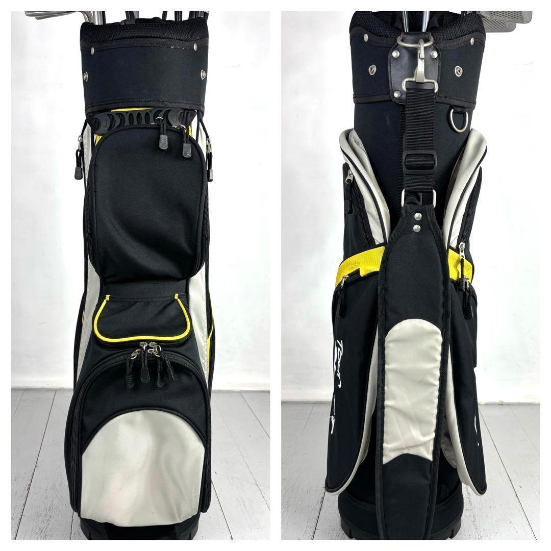 美品キャディバッグ　本格派　メンズゴルフクラブ 　フルセット ホンマ　ゴルフ