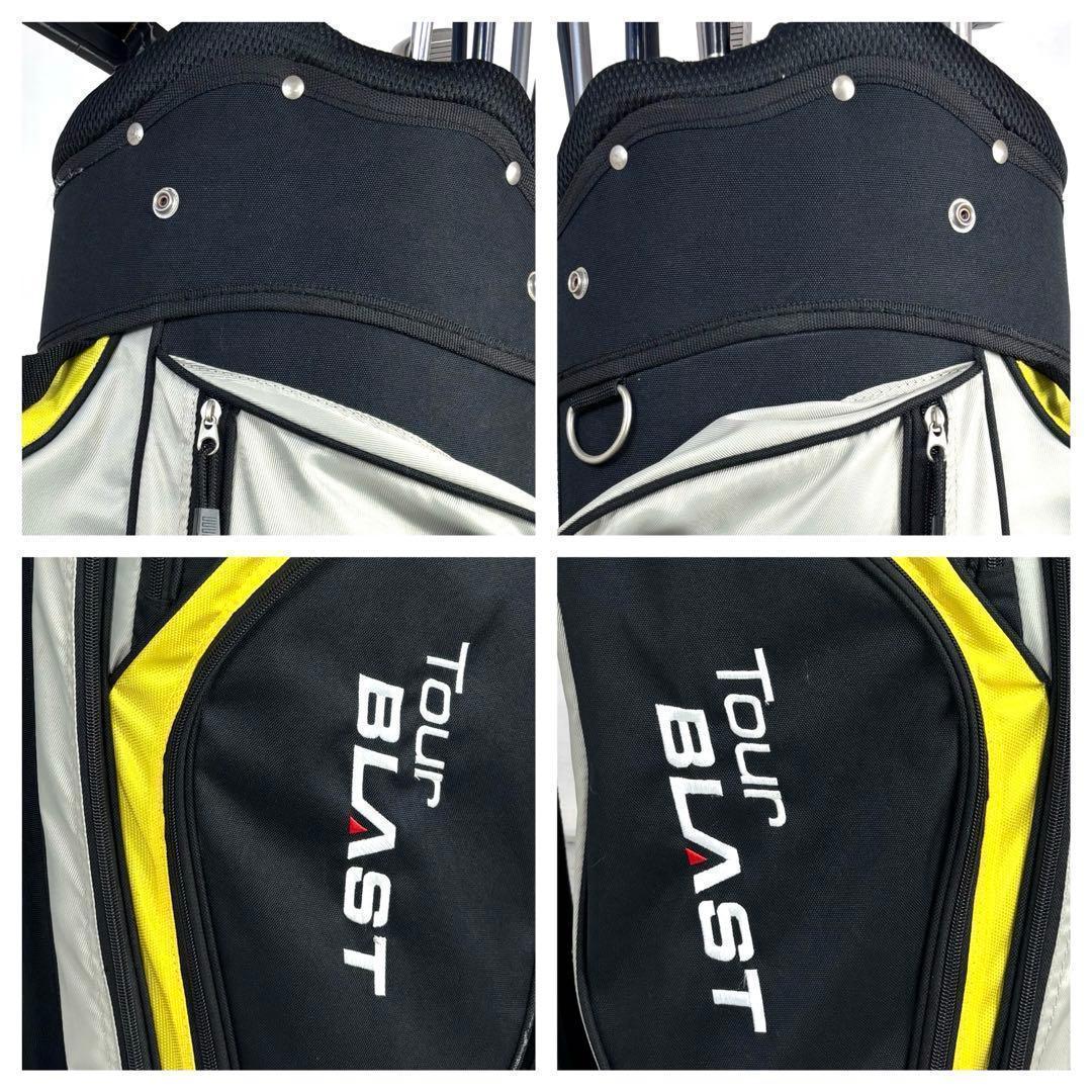 美品キャディバッグ　本格派　メンズゴルフクラブ 　フルセット ホンマ　ゴルフ