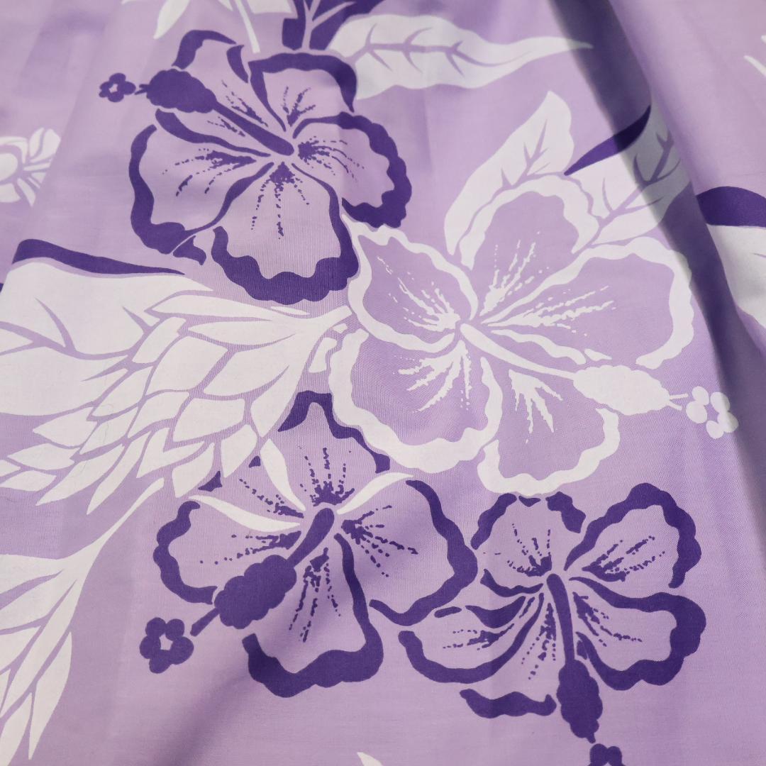 【美品 フラダンス用衣装】パープル Pualani プアラニ ワンピースドレス