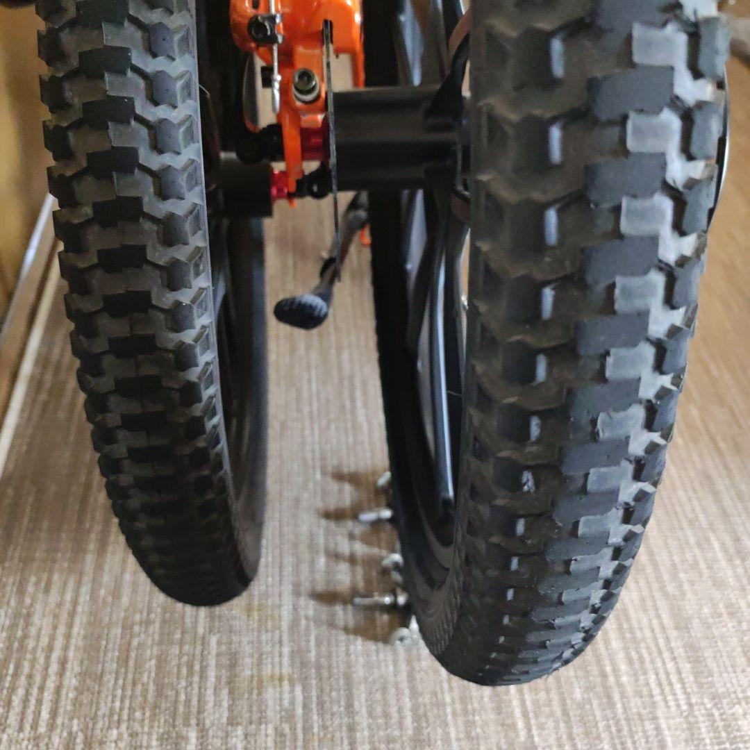 HACHIKO 20インチ折りたたみ自転車 HA-01 オレンジ