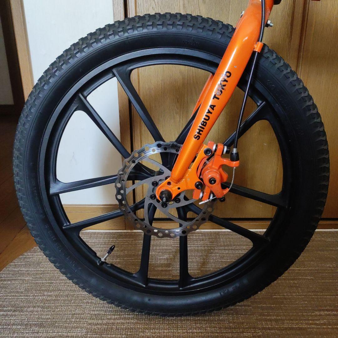 HACHIKO 20インチ折りたたみ自転車 HA-01 オレンジ