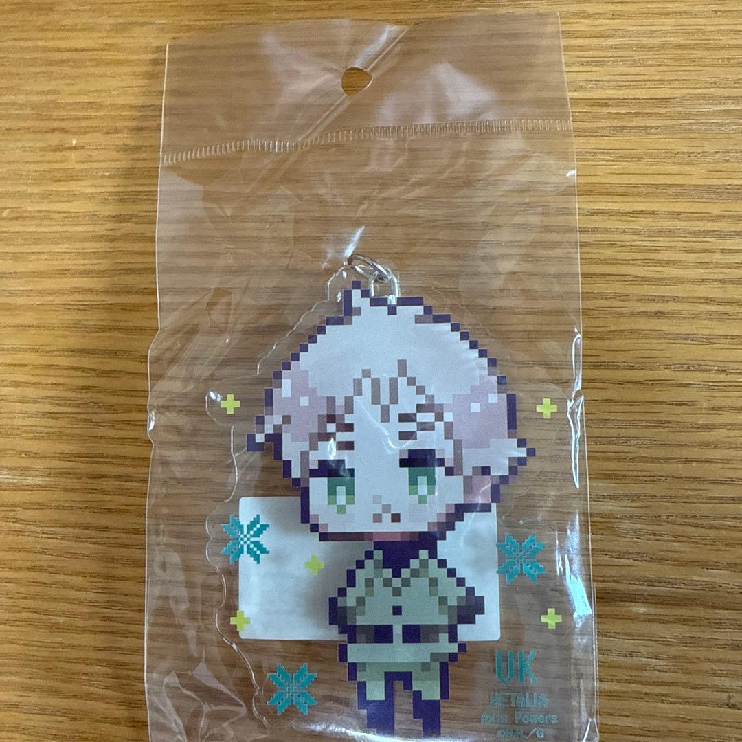 【新品未開封】ヘタリア イギリス でかアクリルキーホルダー ドット絵