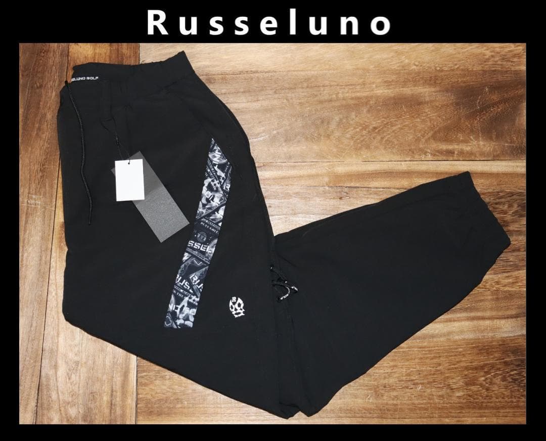 新品 ラッセルノ ゴルフ ドラー ルチャマスク ワイドジョガーパンツ(4/M)Ⓗ
