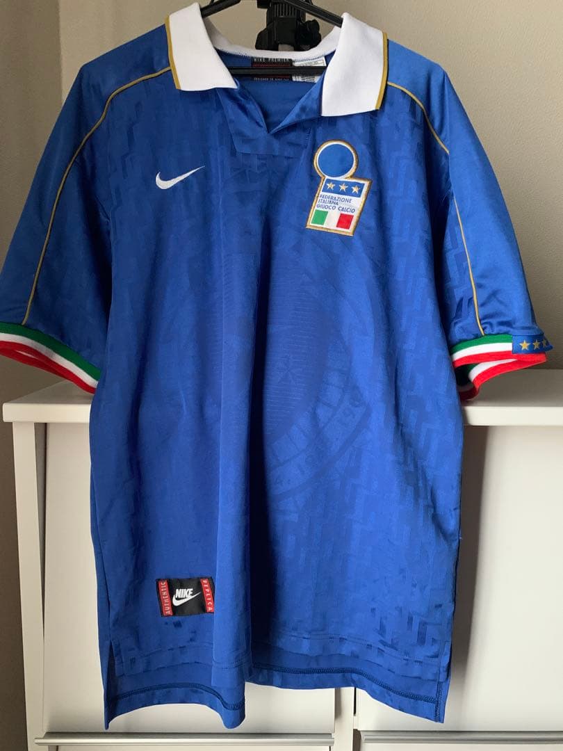 【90s】英国製 ヴィンテージ イタリア代表 95/96 ユニフォーム ナイキ