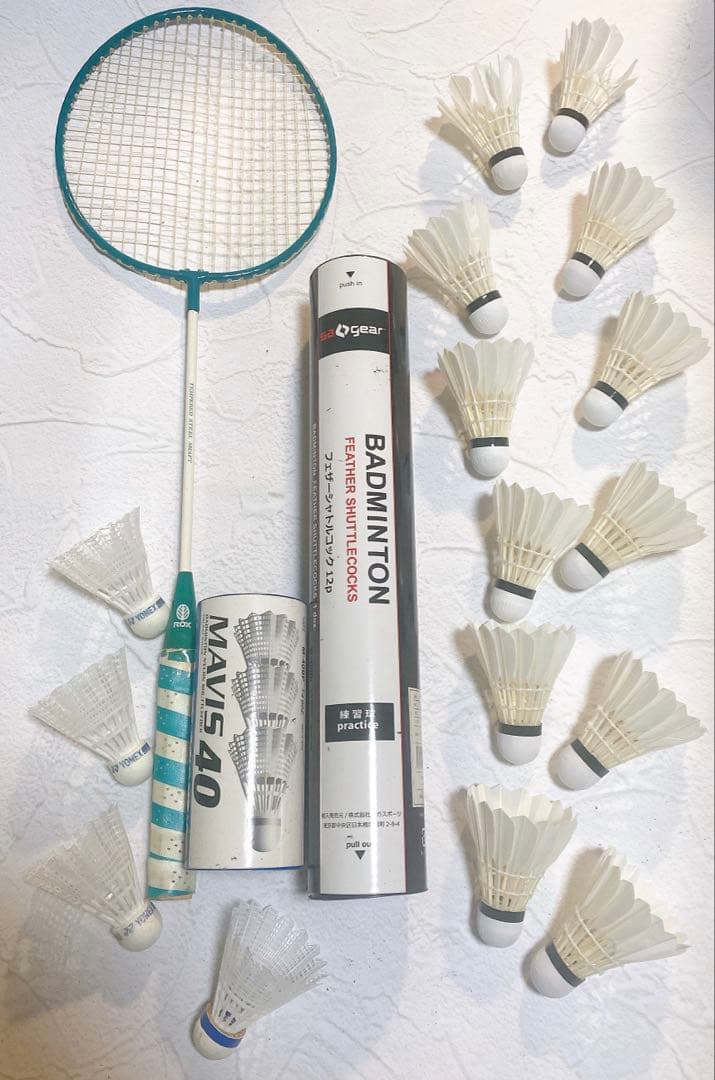 バドミントンラケットまとめ売り｜初心者・部活・家族用｜複数本