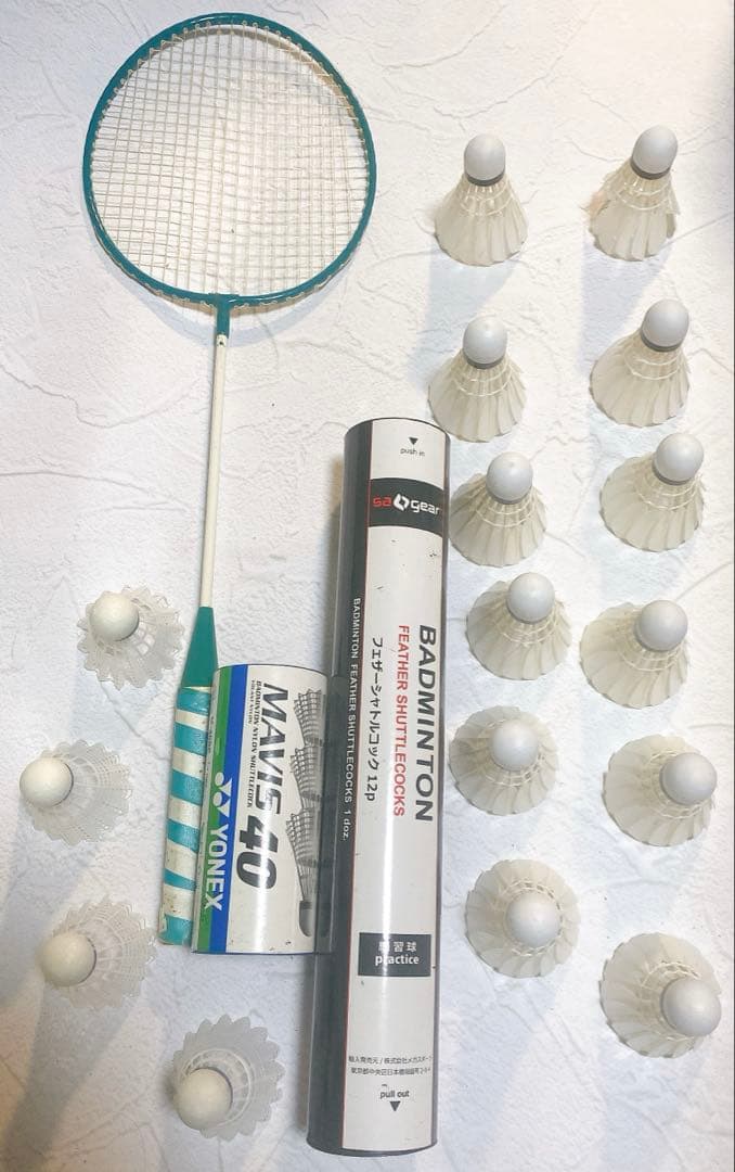 バドミントンラケットまとめ売り｜初心者・部活・家族用｜複数本