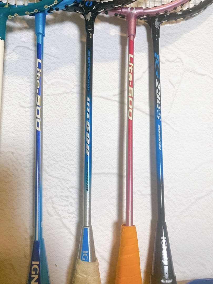 バドミントンラケットまとめ売り｜初心者・部活・家族用｜複数本