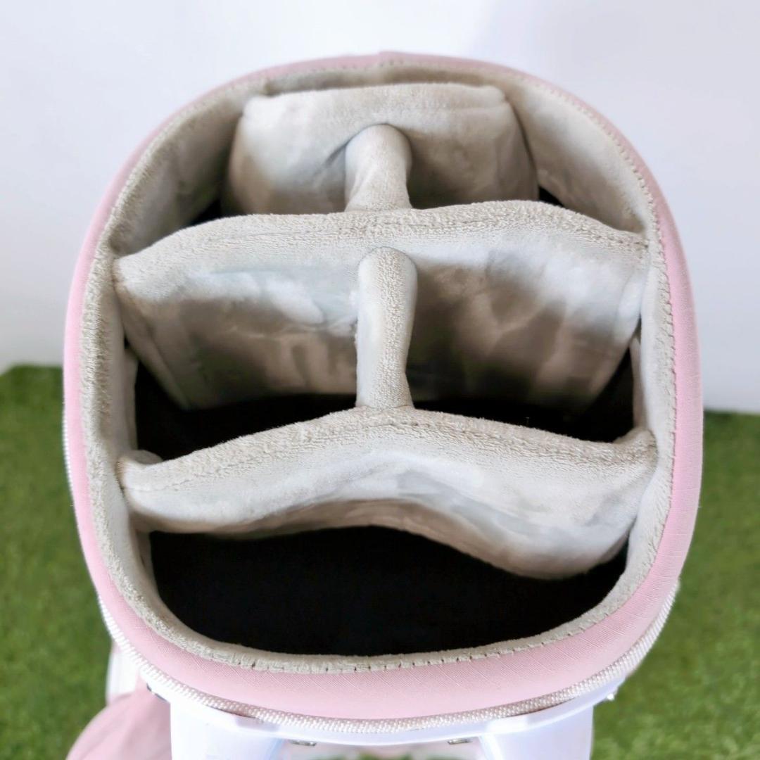 ZERO HALLIBURTON ゼロハリバートン ゴルフキャディバッグ ピンク