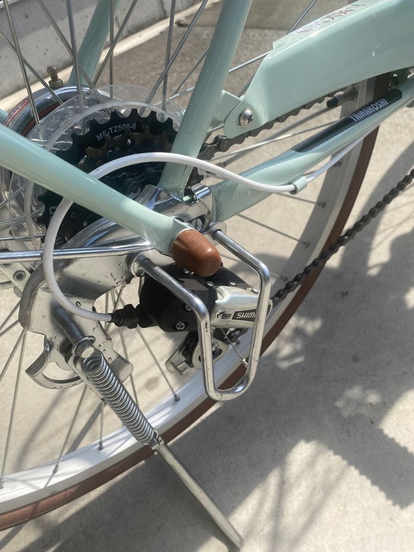 イオンバイク　24インチMAHALO ミントグリーン おまけでヘルメット