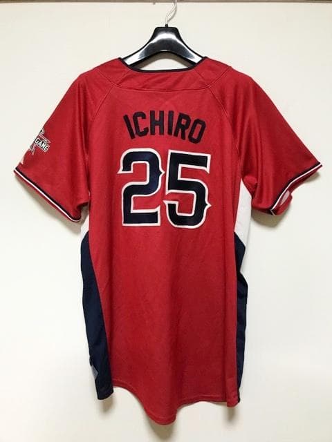 野球メジャーリーグusa製MLBイチロー オールスター ユニフォームichiro