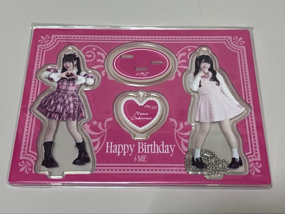 ≠ME ノイミー 櫻井もも 生誕記念セット2025 アクスタ アクリルスタンド