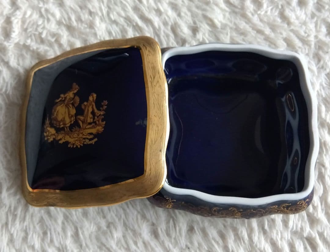 IMOGES　リモージュ　ANTIQUE　BOX FRANCE