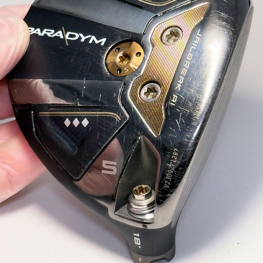 PARADYM パラダイム トリプルダイヤモンド 5w 18°ヘッドとカバーのみ