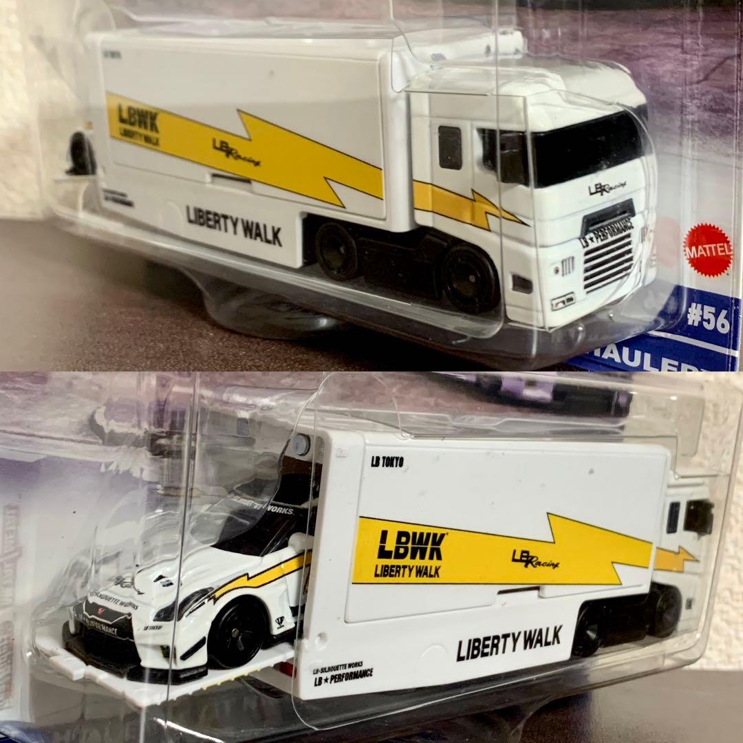 ホットウィール 日産 GT-R R35 LBWK チームトランスポート