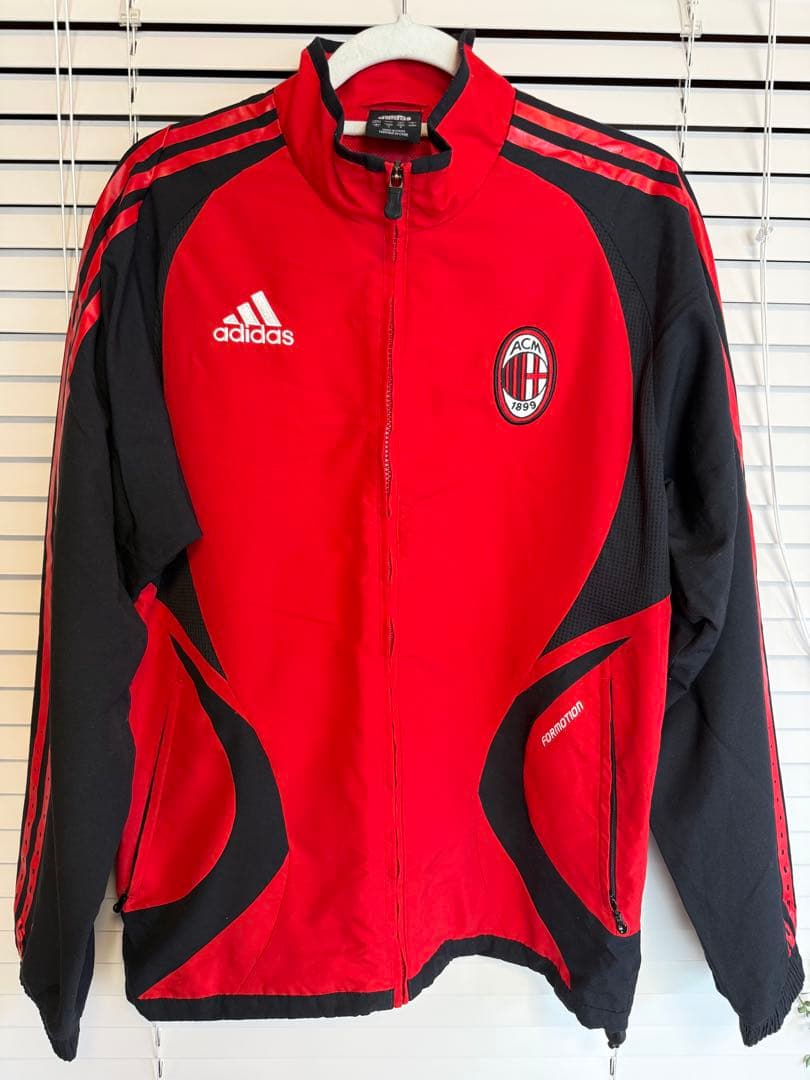 【希少】adidas ACミラン ジャージ セットアップ 上下 Sサッカー