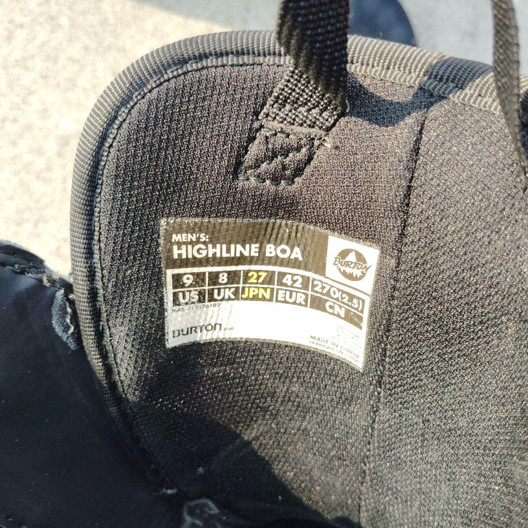 Burton！ Highline　27cm