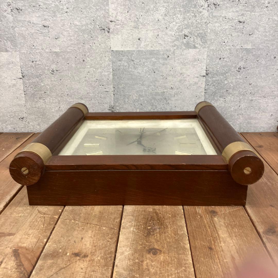 昭和レトロ セイコー クオーツ QE817B 壁掛け時計 掛時計 時計 静音