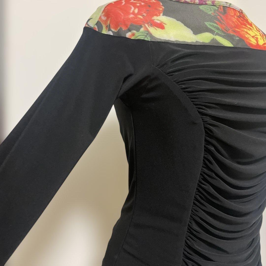 新品　ジャンティ トップス　デコルテ華やか 花柄